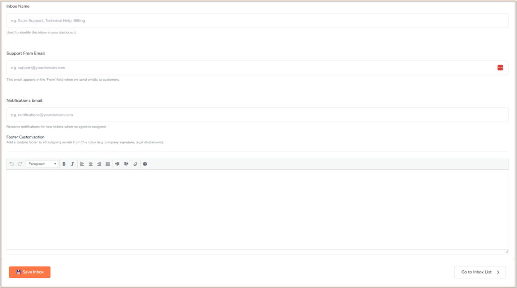 Mailbox/Business Inbox Settings 4 image 3