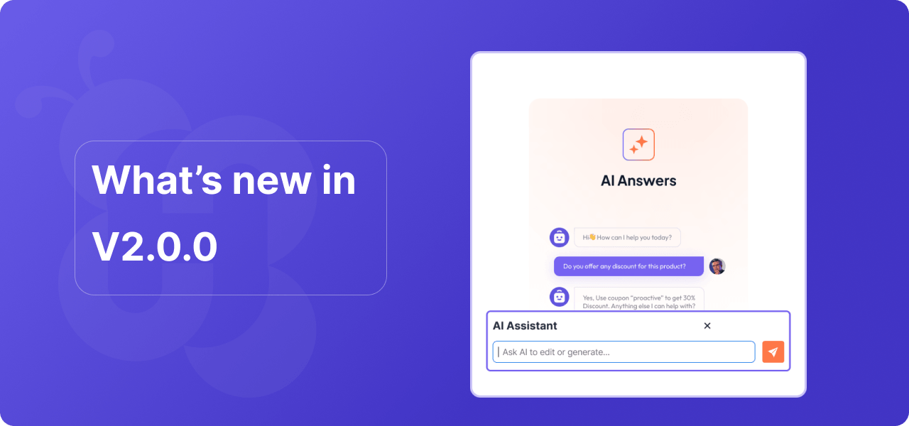 Hive Support v2.0.0 Is Here: AI Chatbot, Live Agent Takeover, and a Smarter Support Experience